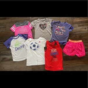 Size 6/6x girl clothing - Under Armour